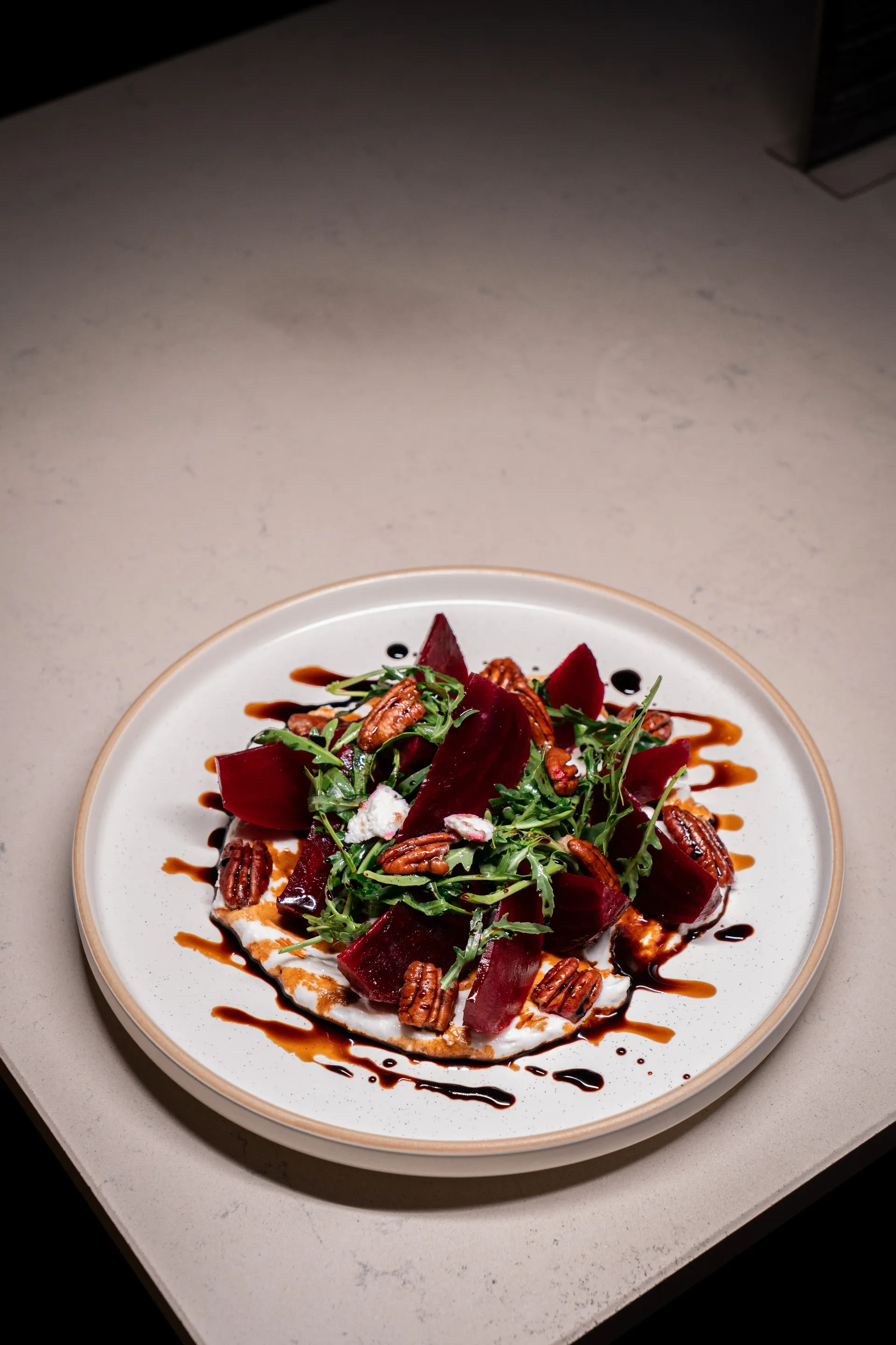 Roasted Beetroot and Goat Cheese Salad